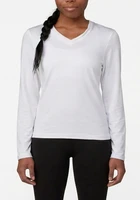 Long Sleeve V Neck T Shirt