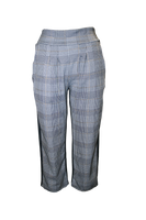 PLAID ANKLE CUT PANTS