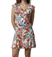 KaMIT Floral Ruffle Top & Skirt Set