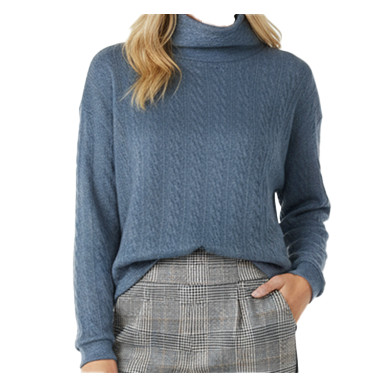 HIGH-LOW COZY SWEATER