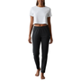 Black pocket free yoga straight leg pants