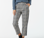 PLAID ANKLE CUT PANTS