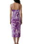 KaMIT Moody Purple Tank & Ruched Skirt Set