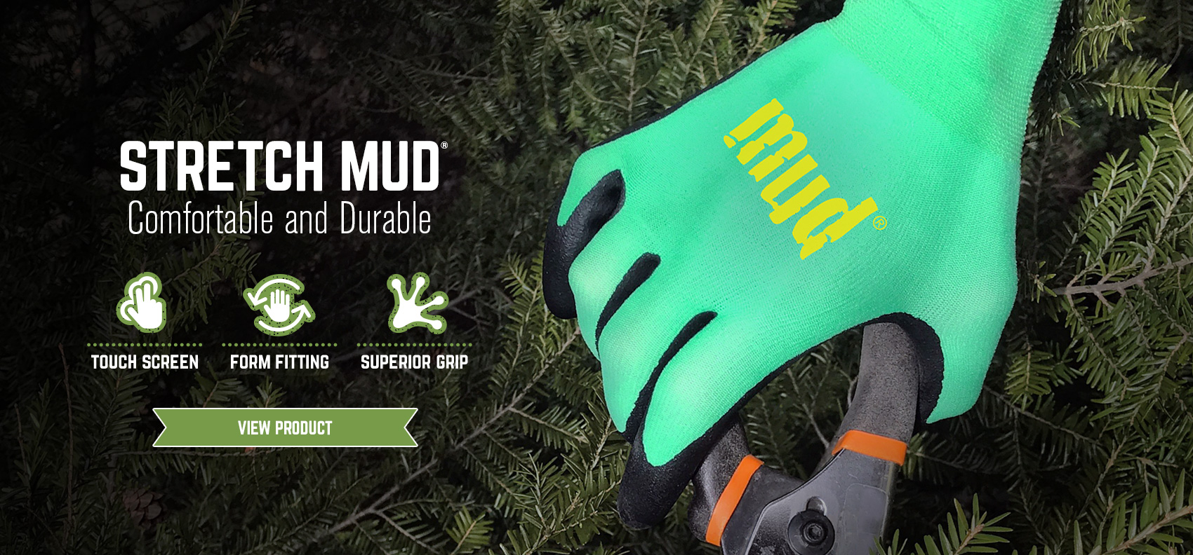 mud gloves