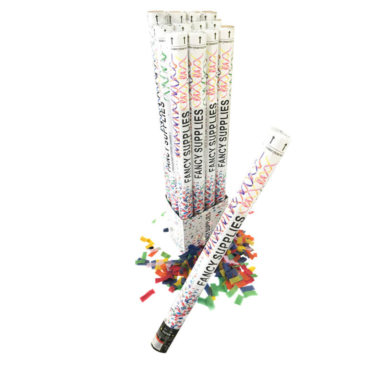 Multi-Color Confetti Cannon: Superior Celebrations