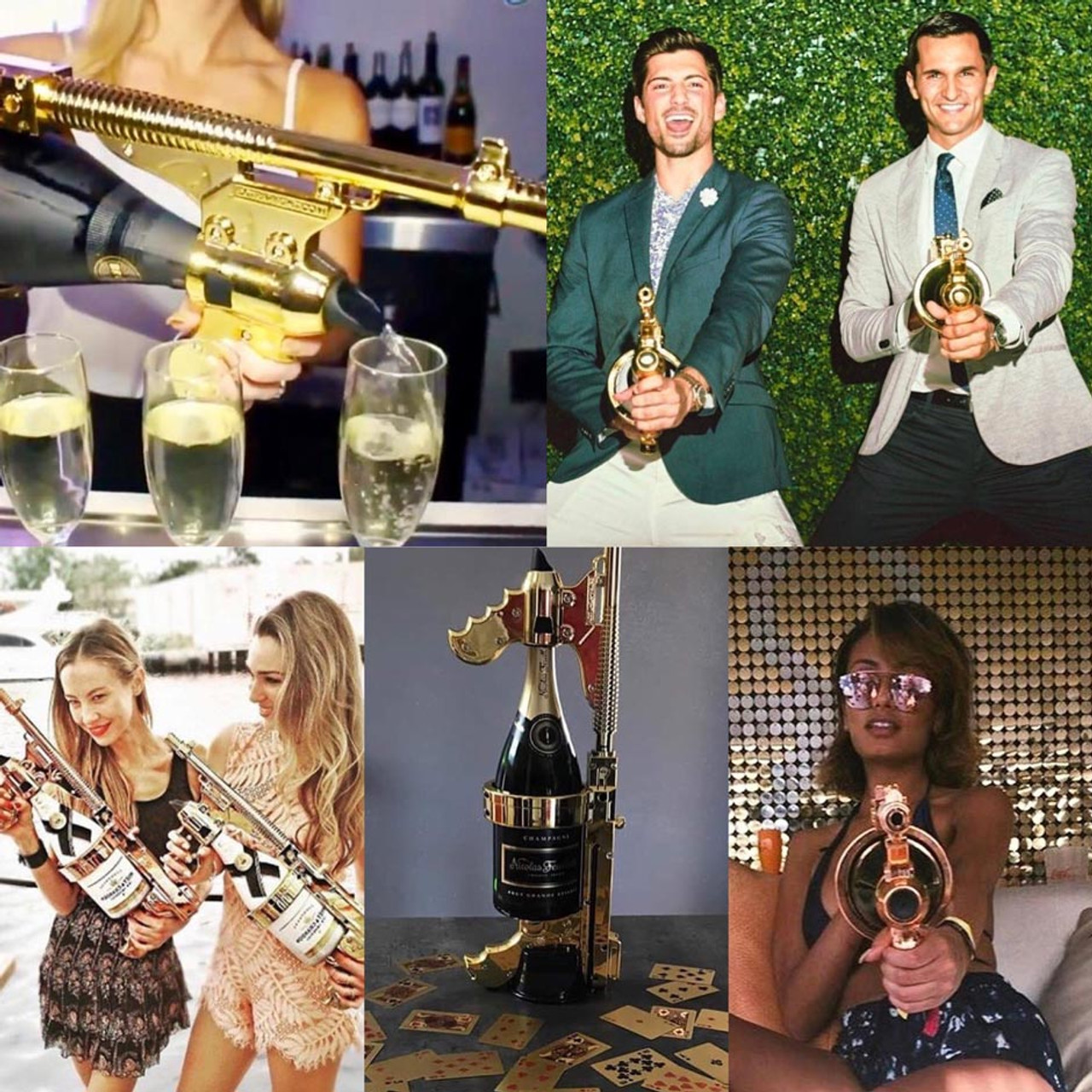 The One and Only Champagne Gun