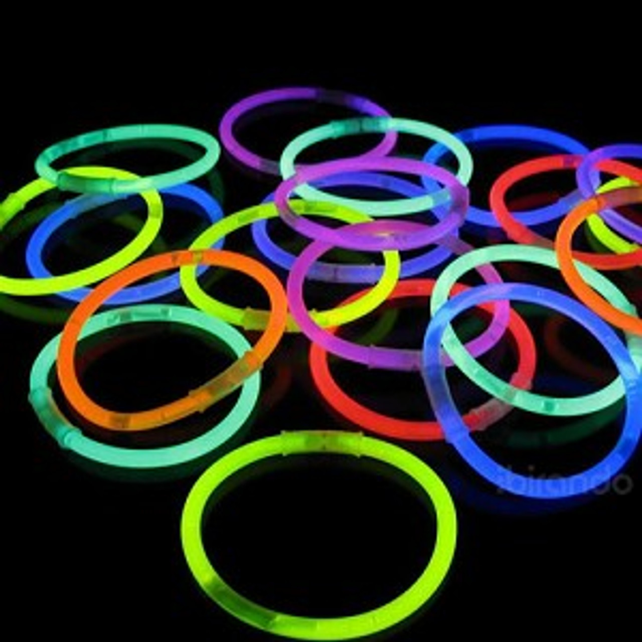 Lbq Pulseras Luminosas Glow Sticks Pack 100, 200, 500 Palitos  fluorescentes Pack-azul