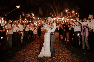 What sparklers are best for wedding send off?