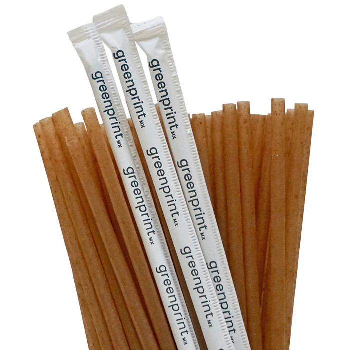 Agave Straws Individually Wrapped Plant Based party wedding venue