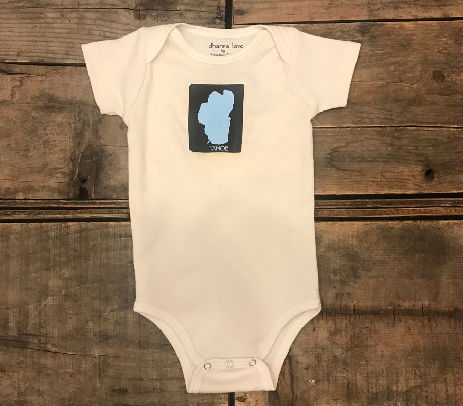 lake baby onesie