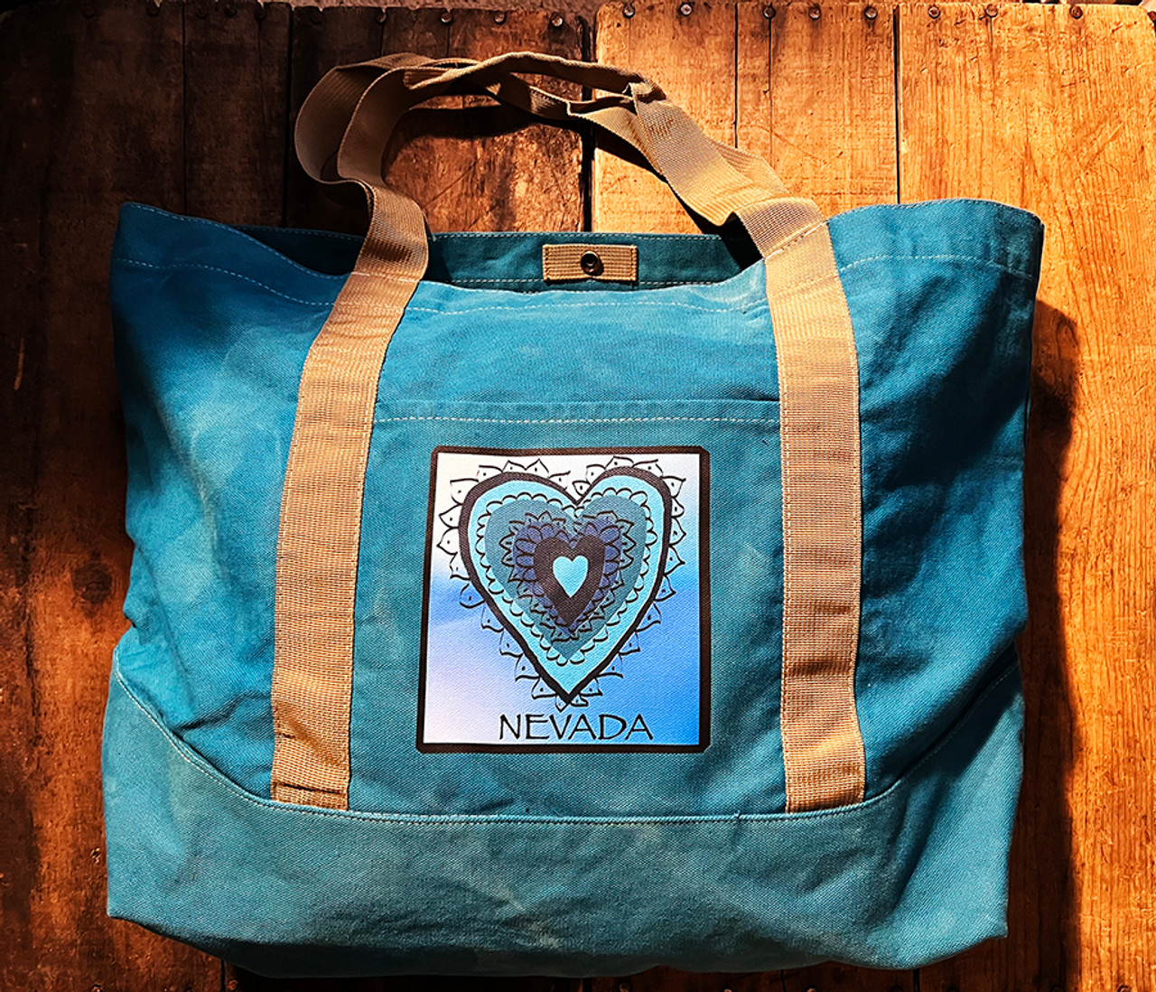 Blue Heart Cotton Canvas Makeup Bag – Wilder Bliss Hawaii