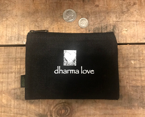 Guitar Medium & Large Hemp Coin Purse Pouch