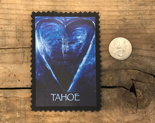 Lake Tahoe Blue Heart in Tahoe Patch
