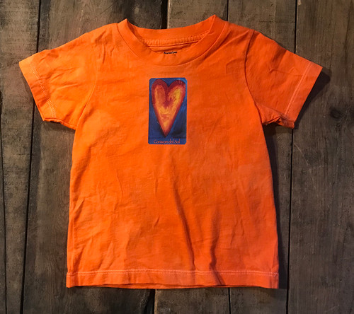 Corazon del sol (Heart of the sun) Kid's Certified Organic Cotton T Shirt