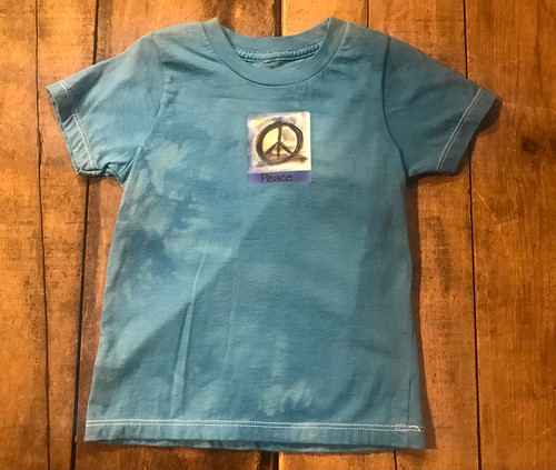 Peace Sign Kid's Certified Organic Cotton T-Shirt