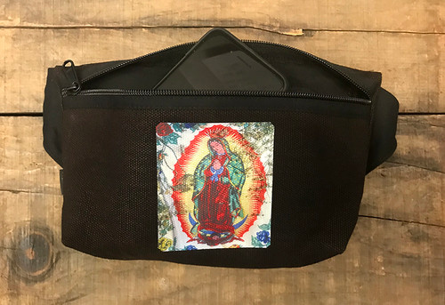Our Lady of Guadalupe Hemp Hip Pack & Cross Body Bag