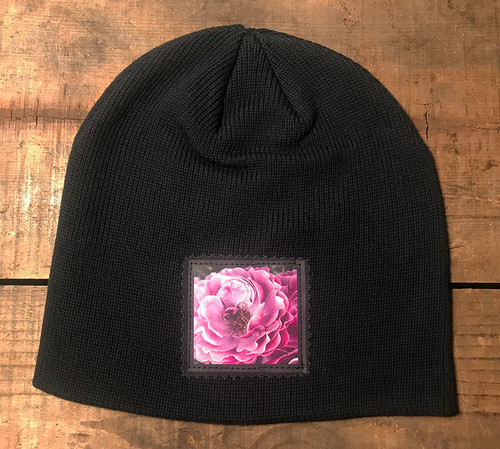 Rose Organic Cotton Beanie Hat