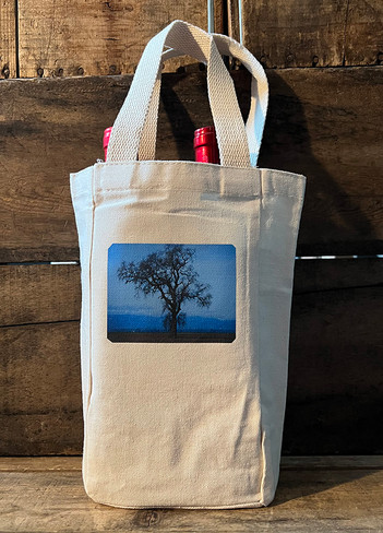 Oak Tree Single & 2 Bottle Cotton Canvas Wine, Lunch, Gift Bags
