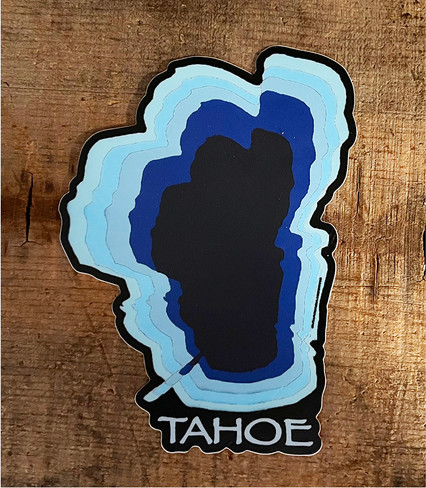 Lake Tahoe Blues Sticker