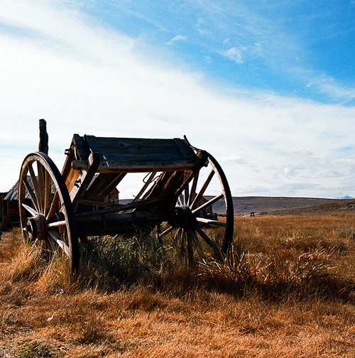 Wagon #816 Bodie State Park Greeting Card