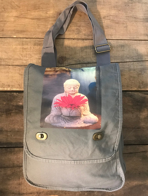 Buddha w/ Gerbera Daisy Field Bag