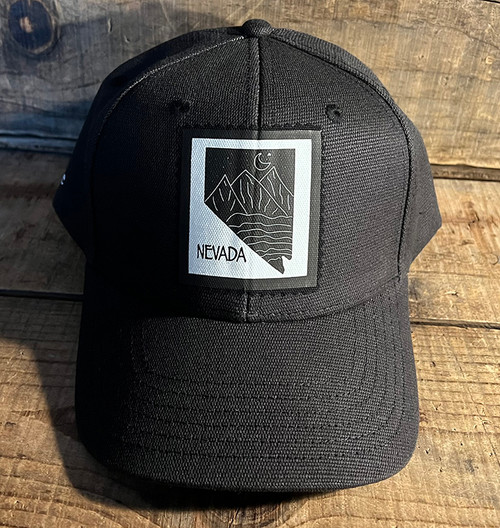 Nevada Night with Moon Hemp Baseball Hat 