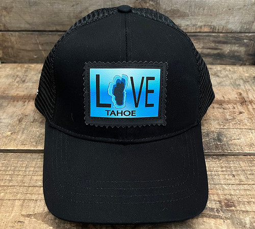 LOVE Tahoe Organic Cotton & Recycled Polyester Trucker Hat