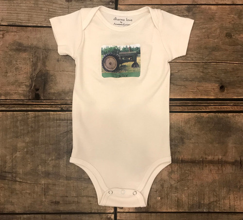 Tractor Certified Organic Cotton Baby Onesie/One Piece
