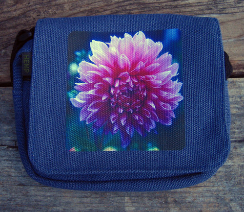 Amanda's Dahlia Small & Large City Slicker Hemp Cross Body & Hip Bag Purse