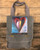 Deep in a dream Heart Cotton Canvas Field Messenger Bag