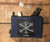 Snowflake Tahoe (Block Print) Medium & Large Hemp Coin Purse Pouch