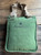 Fish Lake Tahoe (Block Print) Cotton Canvas Field/Messenger Bag