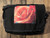 Rose #178 Cotton Canvas Messenger Bag
