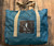 Bear with Heart Lake Tahoe Cotton Canvas Beach Market Tote Bag