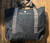 Tahoe Night with Moon Cotton Canvas Beach/Market Tote