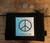 Peace Sign Mandala Mountain Scene  Peace, or Tahoe, or No Text  Medium & Large Hemp Coin Purse Pouch