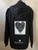 Unisex Heart of Night Tahoe or Love Organic Cotton & Recycled Polyester Front zip Sweatshirt