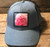 Pink Rose Hemp Baseball Hat