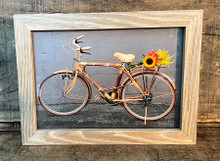 Bamboo (Vintage Vietnamese Bicycle) Bike Framed Photographic Print