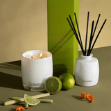 Diffuser - Urban Rituelle - Urban Rituelle Lemongrass, Mandarin Zest, Tahitian Lime, Sandalwood Fragrance Diffuser Set 220mL - The Gift Company Diffuser - Urban Rituelle - Urban Rituelle Lemongrass, Mandarin Zest, Tahitian Lime, Sandalwood Fragrance Diffuser Set 220mL - The Gift Company