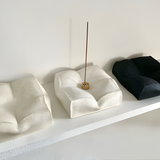 Wasabi Style Ceramic Incense Insert Lotus Petal Incense Base & Decorative Tray