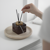 Nordic Marble Aromatherapy Bottle — Minimalist Stone Diffuser Decor