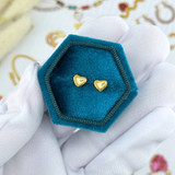 Lara Heart Earrings – Gold