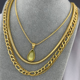 Orielle Layered Chain Necklace – Gold