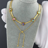Parisa Fine Chain Necklace – Gold