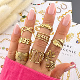 Celene Band Ring – Gold