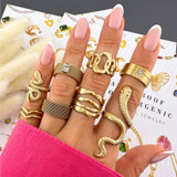 Joanie Snake Ring – Gold