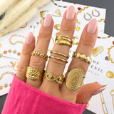 Seraphina Snake Ring – Gold