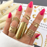 Anais Statement Ring – Gold