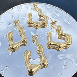 Tessa Stud Earrings – Gold